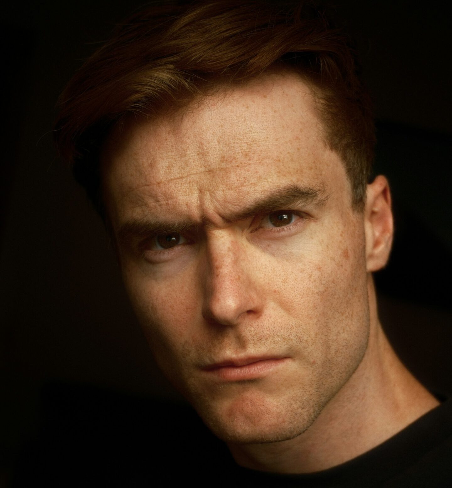 Male face — structure and balance