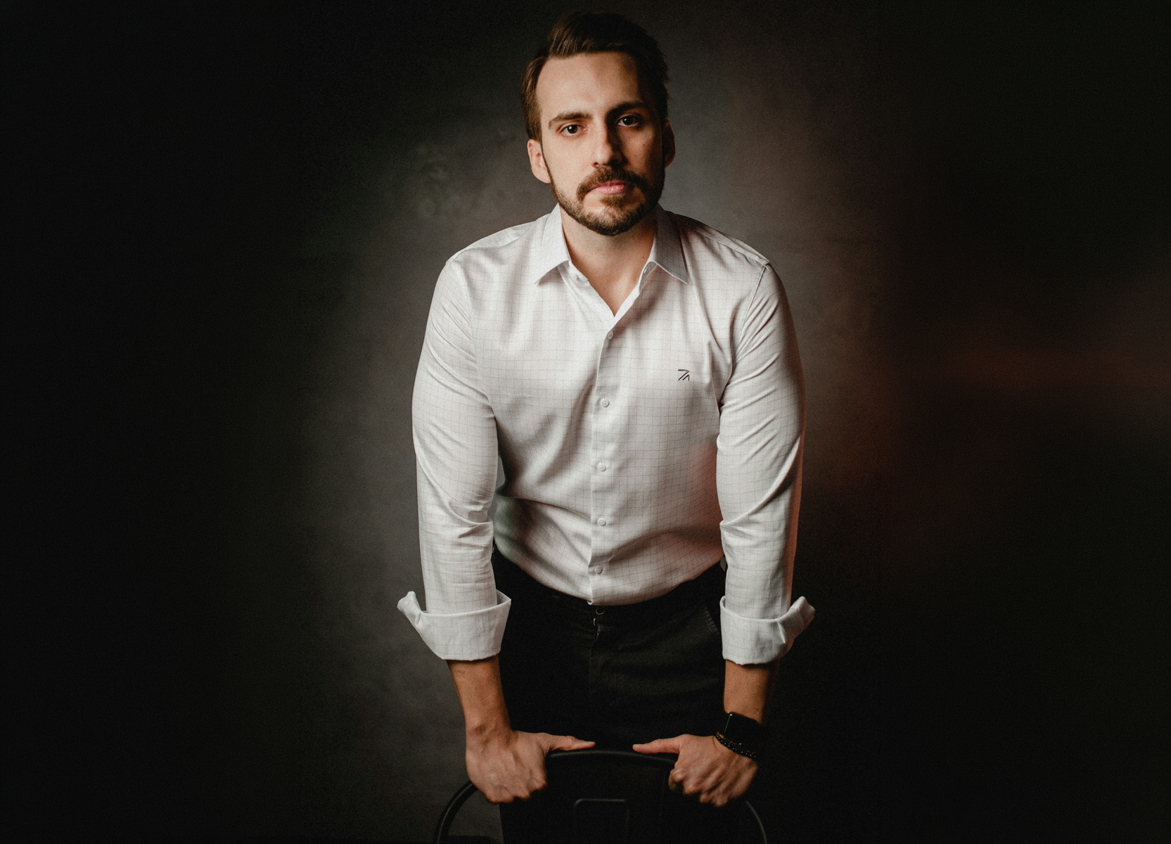 Professional male — confidence and dry shirt